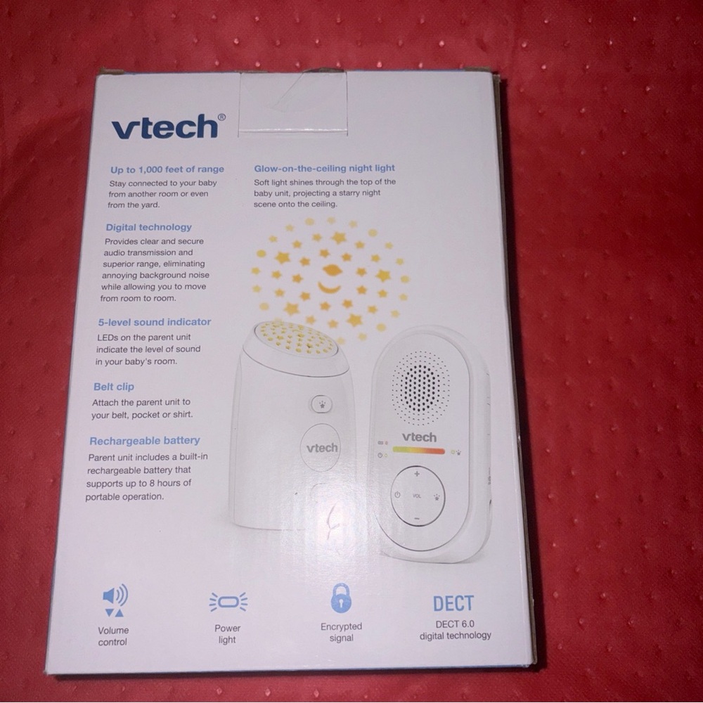VTech White Digital Audio Monitor - Picture 2 of 6
